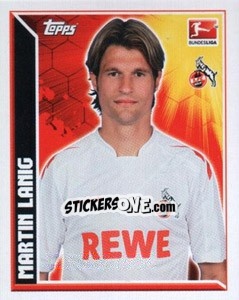 Sticker Martin Lanig - German Football Bundesliga 2011-2012 - Topps