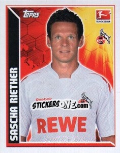 Sticker Sascha Riether - German Football Bundesliga 2011-2012 - Topps