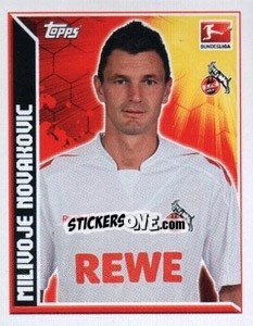 Sticker Milivoje Novakovic - German Football Bundesliga 2011-2012 - Topps