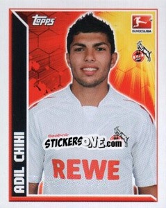 Sticker Adil Chini - German Football Bundesliga 2011-2012 - Topps