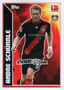 Sticker Andre Schurrle - Star Spieler - German Football Bundesliga 2011-2012 n. 233 - Topps