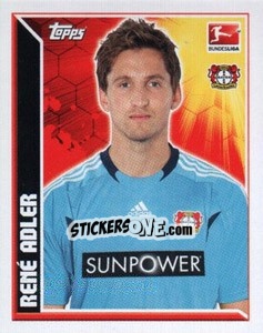 Sticker Rene Adler - German Football Bundesliga 2011-2012 - Topps