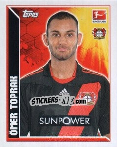 Cromo Omer Toprak - German Football Bundesliga 2011-2012 - Topps