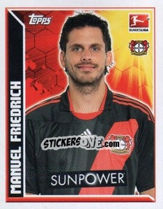 Cromo Manuel Friedrich - German Football Bundesliga 2011-2012 - Topps