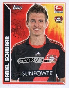 Cromo Daniel Schwaab - German Football Bundesliga 2011-2012 - Topps