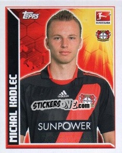 Sticker Michal Kadlec - German Football Bundesliga 2011-2012 - Topps
