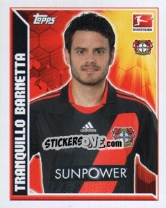 Sticker Tranquillo Barnetta - German Football Bundesliga 2011-2012 - Topps