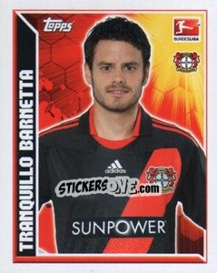 Sticker Tranquillo Barnetta - German Football Bundesliga 2011-2012 n. 241 - Topps