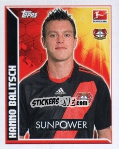 Sticker Hanno Balitsch - German Football Bundesliga 2011-2012 - Topps
