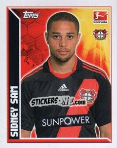 Sticker Sidney Sam - German Football Bundesliga 2011-2012 - Topps