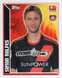 Sticker Simon Rolfes - German Football Bundesliga 2011-2012 - Topps