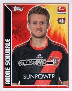 Sticker Andre Schurrle - German Football Bundesliga 2011-2012 n. 250 - Topps