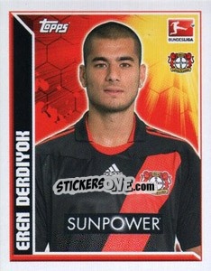 Sticker Eren Derdiyok - German Football Bundesliga 2011-2012 n. 251 - Topps