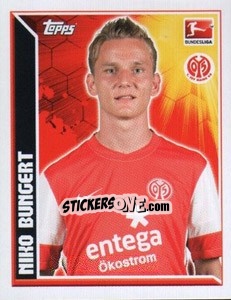 Cromo Niko Bungert - German Football Bundesliga 2011-2012 - Topps