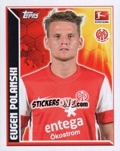 Sticker Eugen Polanski - German Football Bundesliga 2011-2012 - Topps