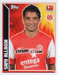 Sticker Sami Allagui - German Football Bundesliga 2011-2012 - Topps
