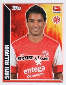 Sticker Sami Allagui - German Football Bundesliga 2011-2012 n. 269 - Topps