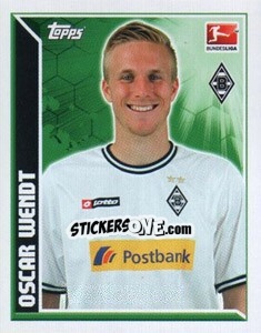 Sticker Oscar Wendt - German Football Bundesliga 2011-2012 - Topps