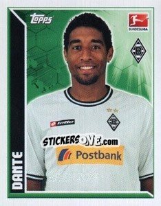 Sticker Dante - German Football Bundesliga 2011-2012 - Topps