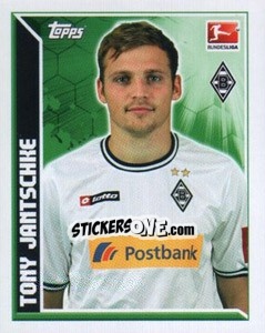 Sticker Tony Jantschke - German Football Bundesliga 2011-2012 n. 281 - Topps