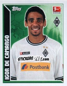 Sticker Igor de Camargo - German Football Bundesliga 2011-2012 n. 289 - Topps