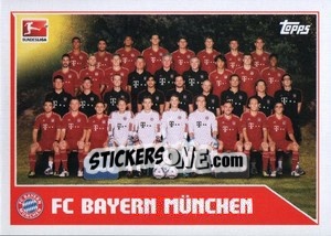 Cromo Mannschaft - German Football Bundesliga 2011-2012 - Topps