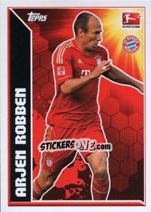 Figurina Arjen Robben - Star Spieler - German Football Bundesliga 2011-2012 - Topps