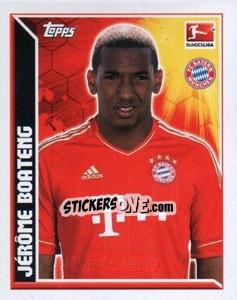 Sticker Jérôme Boateng - German Football Bundesliga 2011-2012 n. 302 - Topps