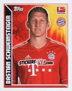 Sticker Bastian Schweinsteiger - German Football Bundesliga 2011-2012 - Topps