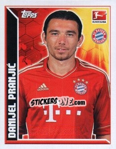 Sticker Danijel Pranjic - German Football Bundesliga 2011-2012 - Topps