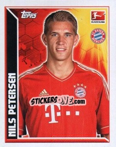 Sticker Nils Petersen - German Football Bundesliga 2011-2012 n. 311 - Topps