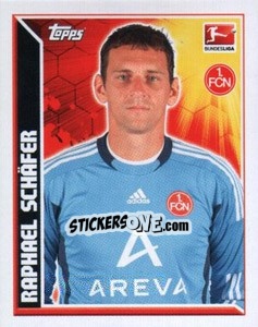 Cromo Raphael Schafer - German Football Bundesliga 2011-2012 - Topps