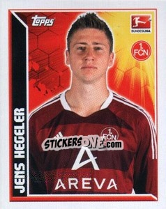 Sticker Jens Hegeler - German Football Bundesliga 2011-2012 - Topps