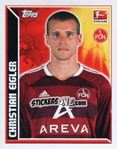 Sticker Christian Eigler - German Football Bundesliga 2011-2012 - Topps