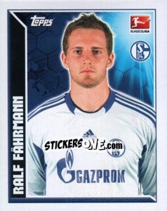Sticker Ralf Fahrmann - German Football Bundesliga 2011-2012 n. 339 - Topps