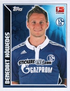 Sticker Benedikt Howedes - German Football Bundesliga 2011-2012 n. 343 - Topps