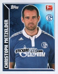Cromo Christoph Metzelder - German Football Bundesliga 2011-2012 - Topps