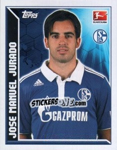 Cromo Jose Manuel Jurado - German Football Bundesliga 2011-2012 - Topps