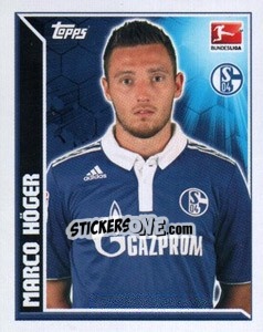 Sticker Marco Hoger - German Football Bundesliga 2011-2012 - Topps