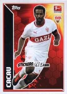 Sticker Cacau - Star Spieler - German Football Bundesliga 2011-2012 n. 359 - Topps