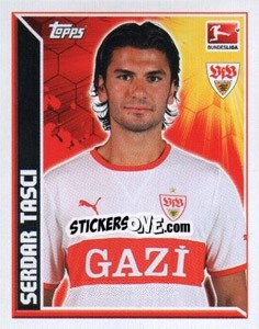 Sticker Serdar Tasci - German Football Bundesliga 2011-2012 n. 365 - Topps