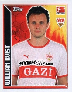 Sticker William Kvist - German Football Bundesliga 2011-2012 - Topps