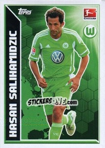 Cromo Hasan Salihamidzic - Star Spieler - German Football Bundesliga 2011-2012 - Topps