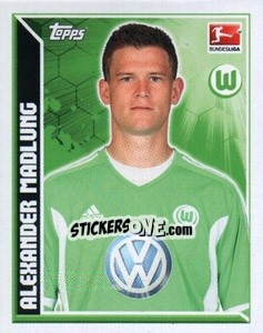 Cromo Alexander Madlung - German Football Bundesliga 2011-2012 - Topps