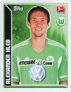 Sticker Alexander Hleb - German Football Bundesliga 2011-2012 n. 392 - Topps