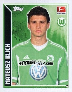 Sticker Mateusz Klich - German Football Bundesliga 2011-2012 - Topps