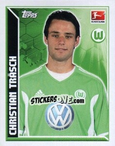 Sticker Christian Trasch - German Football Bundesliga 2011-2012 n. 395 - Topps