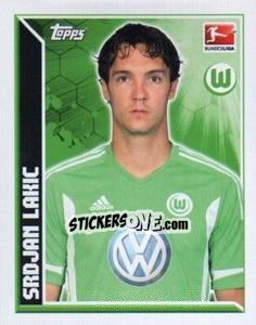 Sticker Srdjan Lakic - German Football Bundesliga 2011-2012 - Topps