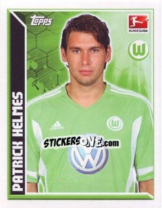 Sticker Patrick Helmes - German Football Bundesliga 2011-2012 n. 398 - Topps