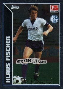 Cromo Klaus Fischer - German Football Bundesliga 2011-2012 - Topps